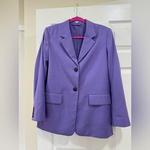 & Other Stories purple  blazer ( blazer and pants size s )